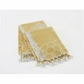 Puesta En Escena 50 x 60 in. Honeycomb Bee Throw PU3125067